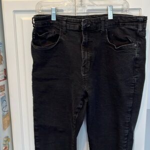 Nautica Vintage Straight Black Jeans 36/34